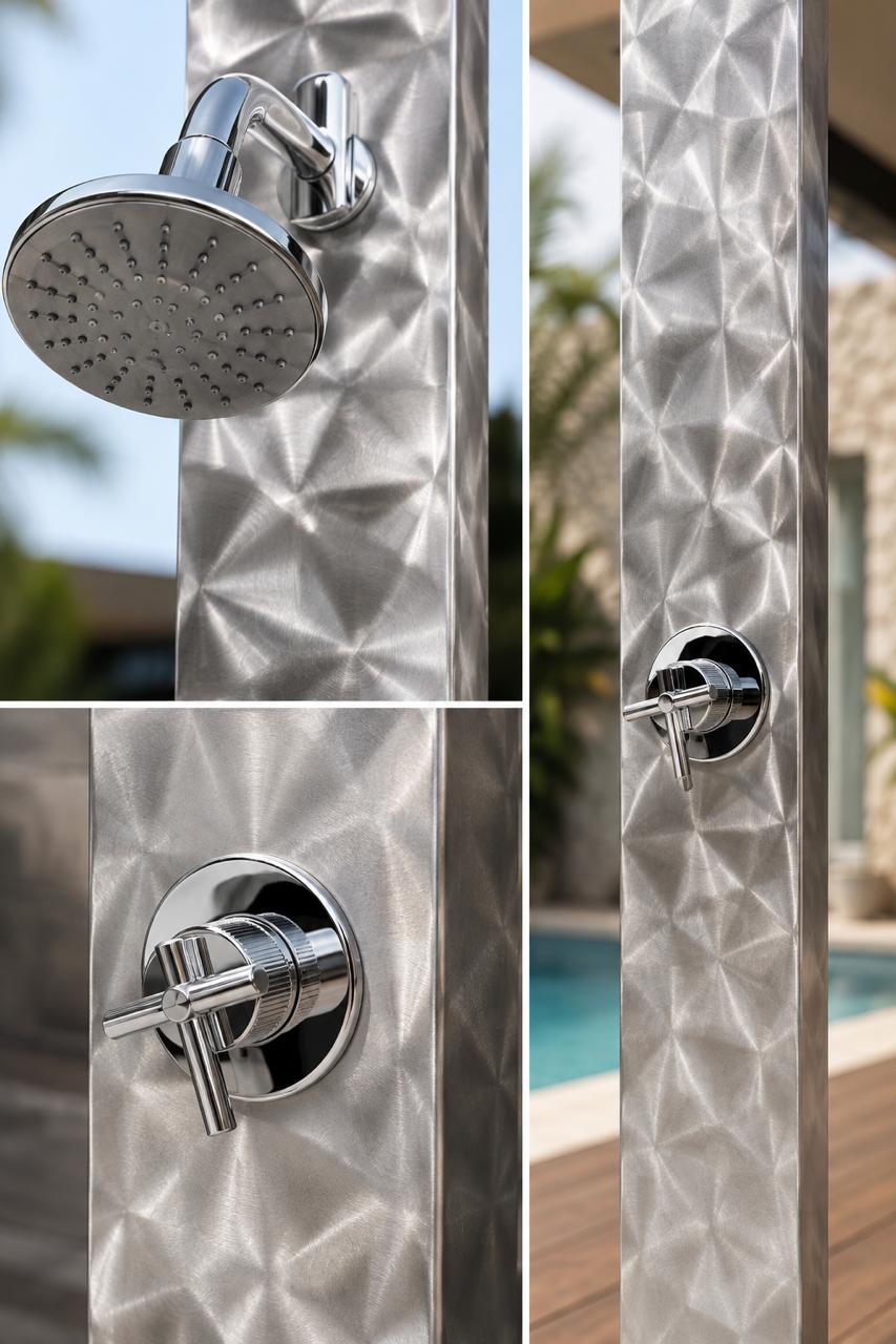 საშხაპე ბოძი 12*12/ATLAS SHOWER POLE 12X12